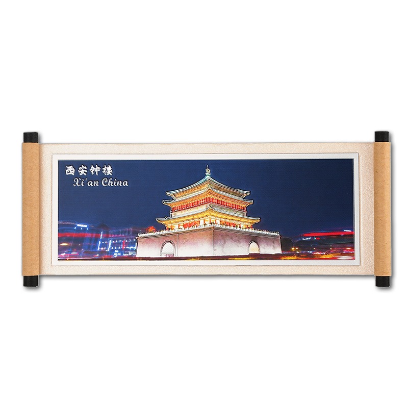 自采卷軸冰箱貼系列