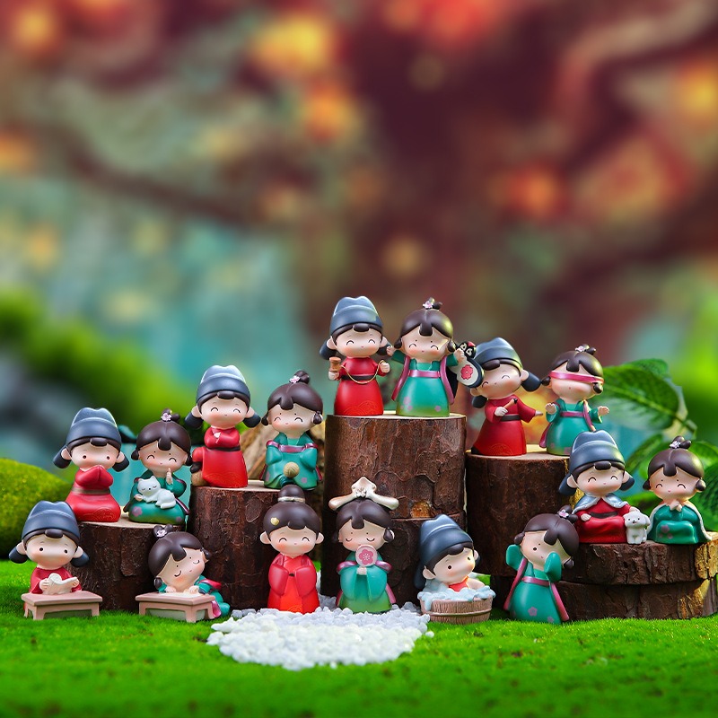 青梅竹馬系列擺件