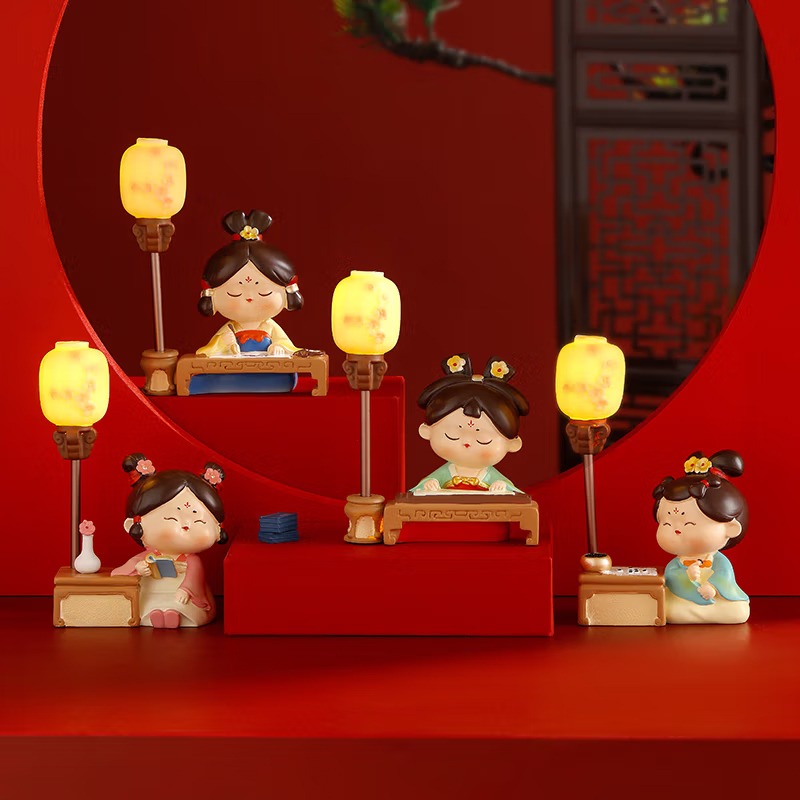 唐仕女琴棋書(shū)畫系列