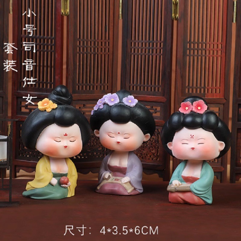 唐仕女搖頭坐姿站姿