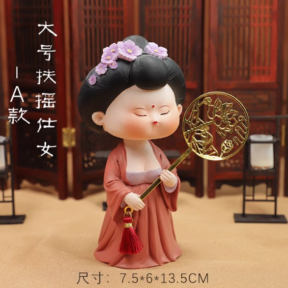 唐仕女搖頭坐姿站姿