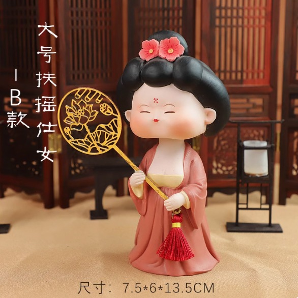 唐仕女搖頭坐姿站姿