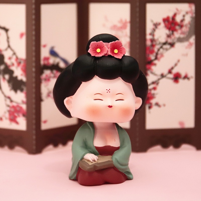 唐仕女搖頭坐姿站姿