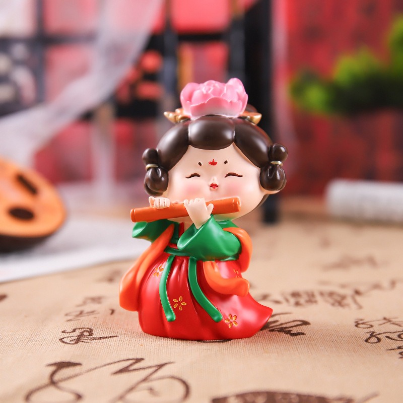 唐小環(huán)仕女擺件