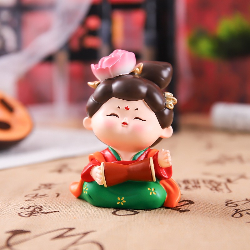 唐小環(huán)仕女擺件