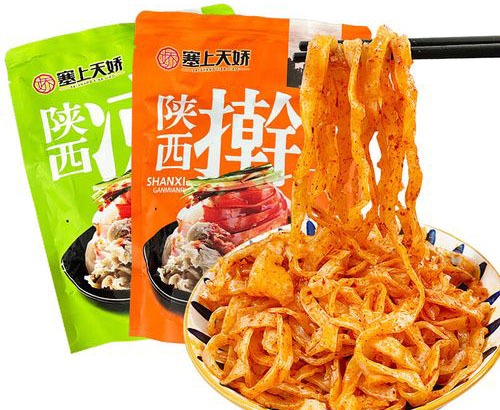 一口嘗到關(guān)中魂陜西手工涼皮千年陜味