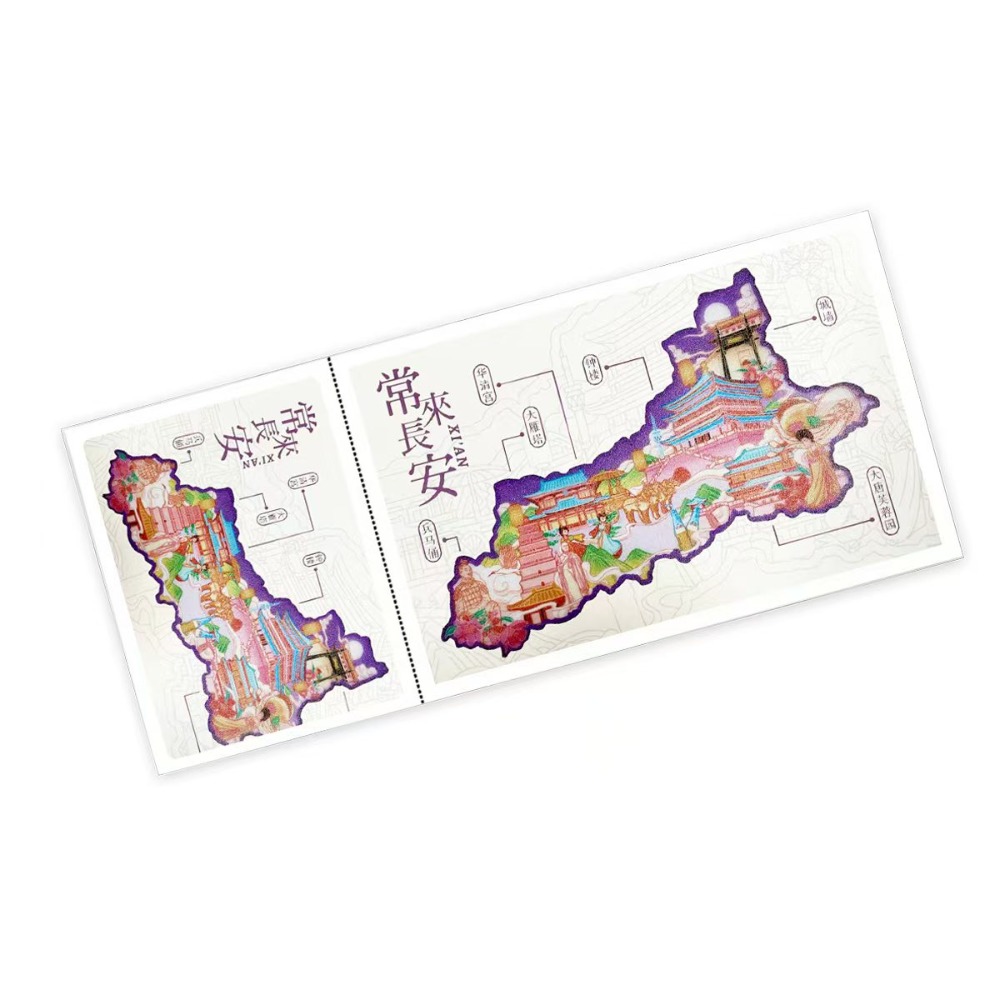 膠片透光明信片可蓋章