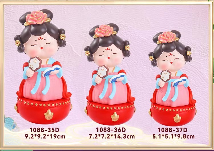 唐宮賦不倒翁小中大號