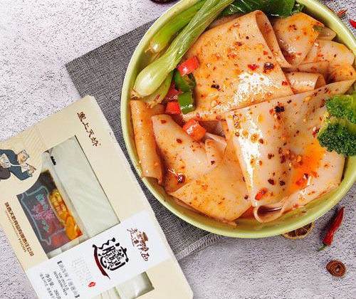 陜西特產(chǎn)褲帶面讓關(guān)中味走進更多生活