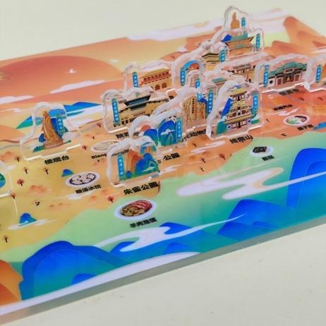 盛世長安景點立牌