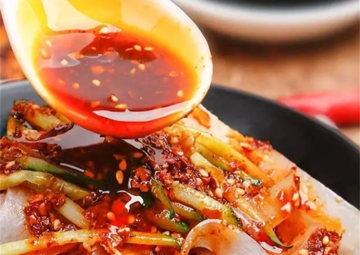 陜西搟面皮配料怎樣制作？