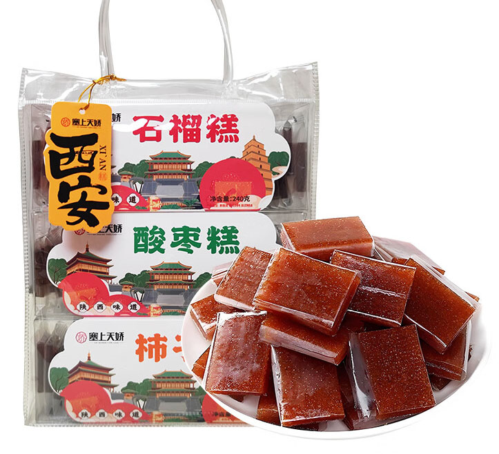 塞上天嬌石榴酸棗柿子糕 塞上天嬌石榴酸棗柿子糕